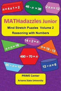 Paperback MATHadazzles Junior Volume 2: Reasoning with Numbers Book