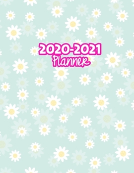 2020-2021 Planner: Two Year Calendar Organizer and Goal Journal | January 2020 - December 2021 Daily, Weekly and Monthly Planner Book with Back Sticker Expression Wall for 2 Years | Design Code 629924