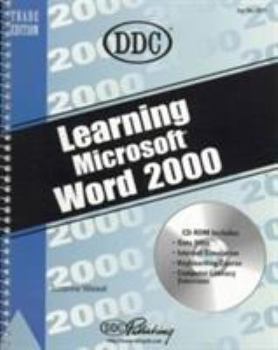 Spiral-bound Learning Microsoft Word 2000 [With CDROM] Book