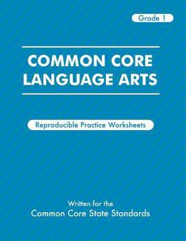 Paperback Common Core Language Arts Grade 1 Book