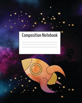 Paperback Composition Notebook: Space Journal Book