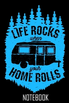 Camping Caravan - Notebook – Notizbuch – 100 Seiten – 100 Pages – Journal