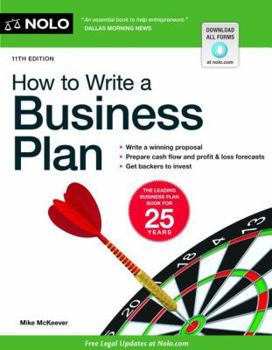 Paperback How to Write a Business Plan Book