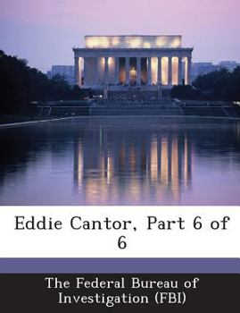 Paperback Eddie Cantor, Part 6 of 6 Book