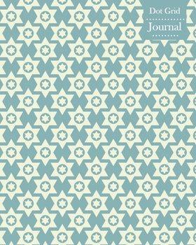 Paperback Dot Grid Journal: Notebook Planner with Geometric Stars Themed Cover Design Book