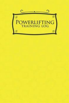 Paperback Powerlifting Training Log Book