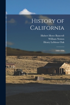 Paperback History of California: 1860-1890 Book