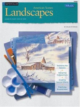 Paperback Watercolor: Landscapes American Scenes Book