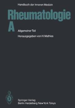 Paperback Rheumatologie a: Allgemeiner Teil [German] Book