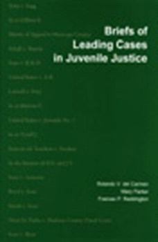 Paperback Briefs of Leading Cases in Juvenile Justice Book