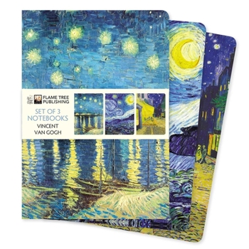 Paperback Vincent Van Gogh Set of 3 Standard Notebooks Book