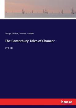Paperback The Canterbury Tales of Chaucer: Vol. III Book
