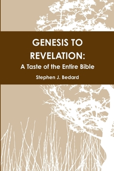 Paperback Genesis to Revelation: A Taste of the Entire Bible Book