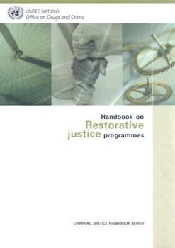 Paperback Handbook on Restorative Justice Programmes Book