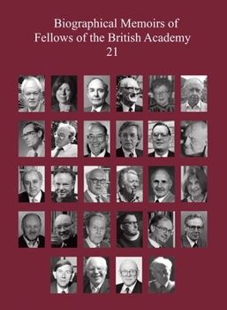 Paperback Biographical Memoirs of Fellows of the British Academy, 21 Book
