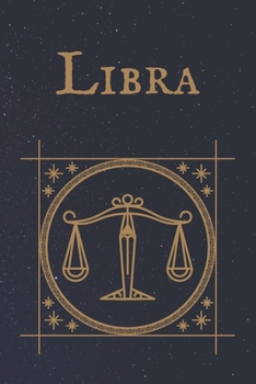 Paperback Libra: Libra Horoscope 6x9" journal/notebook/idea book