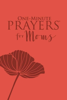 Imitation Leather One-Minute Prayers for Moms (Milano Softone) Book