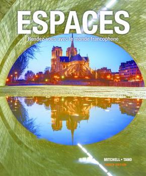 Hardcover Espaces, 4th Edition Student Textbook Supersite Plus Code Student Activities Manual Book
