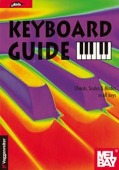 Paperback Keyboard Guide: Chords, Scales & Modes Book