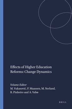 Paperback Effects of Higher Education Reforms: Change Dynamics Book
