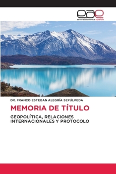 Paperback Memoria de Título [Spanish] Book