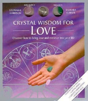 Paperback Crystal Wisdom Wheel for Love [With Casting Board and Rose Quartz and Amazonite] Book