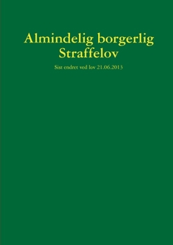 Paperback Straffeloven 1902 [Norwegian] Book