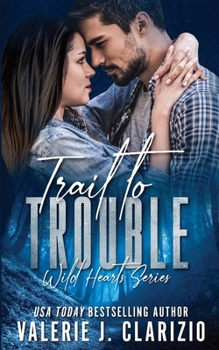 Paperback Trail to Trouble [Large Print] Book
