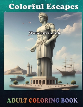 Paperback Colorful Escapes: Wonders in Ink Book