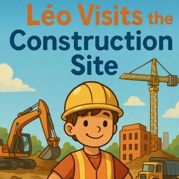 Paperback Léo Visits the Construction Site: Discovering Powerful Machines on the Job Site Book