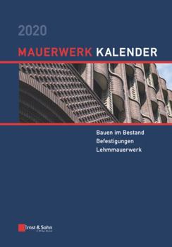 Mauerwerk-Kalender 2020 (Mauerwerk–Kalender (VCH) *) (German Edition)