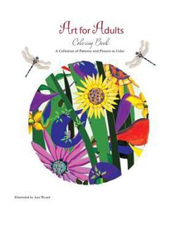 Paperback Art for Adults: A Collection of Flowers and Patterns to Color Book