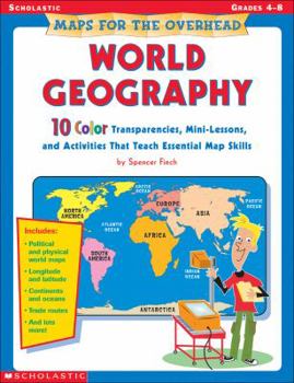 Paperback Maps for the Overhead: World Geography Book