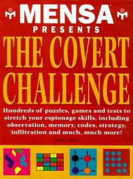Paperback Mensa Presents the Covert Challenge Book