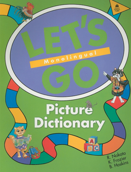 Paperback Let's Go Picture Dictionary: Monolingual Book