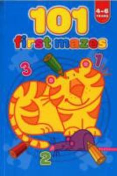 Paperback 101 First Mazes 4-6 Years Book