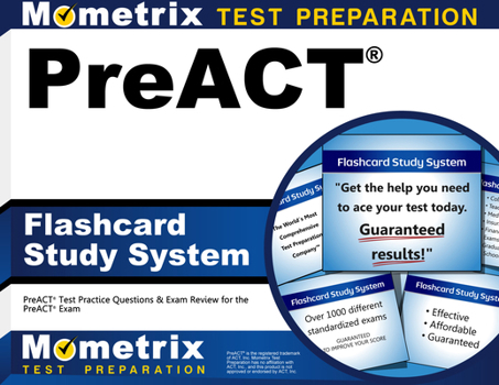 Paperback Preact Flashcard Study System: Preact Test Practice Questions & Exam Review for the Preact Exam Book