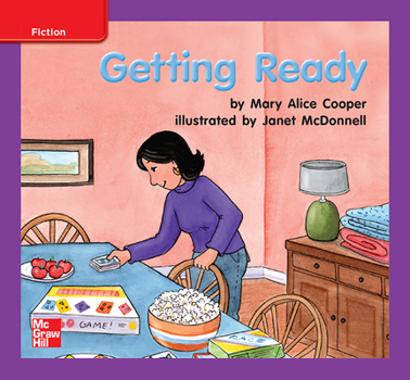 Spiral-bound Reading Wonders Leveled Reader Getting Ready: Ell Unit 6 Week 3 Grade K Book