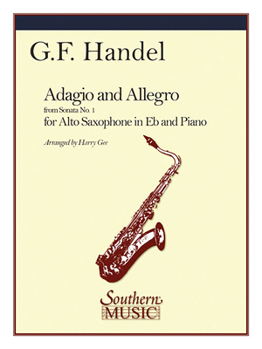 Paperback Adagio and Allegro: Alto Sax Book