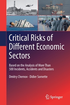 Paperback Critical Risks of Different Economic Sectors: Based on the Analysis of More Than 500 Incidents, Accidents and Disasters Book