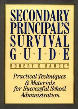 Hardcover Secondary Principal's Survival Guide Book