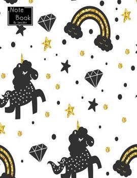 Paperback Notebook: Unicorn Rainbow Notebook and Lined pages, Extra large (8.5 x 11) inches, 110 pages, White paper (Notebook for Girls) Book