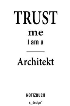 Notizbuch für Architekten / Architekt / Architektin: Originelle Geschenk-Idee [120 Seiten  kariertes blanko Papier] (German Edition)
