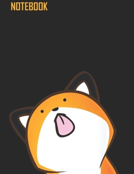 Notebook: Cute Fox - 110 Pages - Large (8.5 x 11 inches)