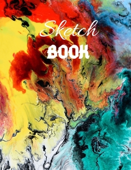 Paperback ScetchBook: Writing, Painting, Sketching or Doodling, 150 Pages, 8.5x11 With Blank Pages, Drawing Notebook Volume 20: Blank sketch Book