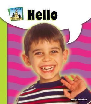 Library Binding Hello Book