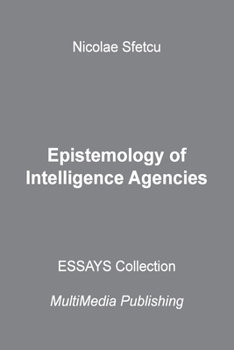 Paperback Epistemology of Intelligence Agencies Book