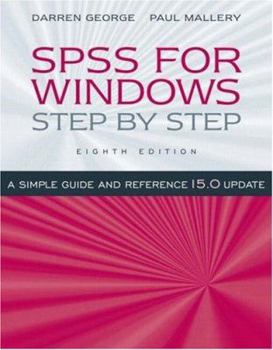 Paperback SPSS for Windows Step by Step: A Simple Guide and Reference, 15.0 Update Book