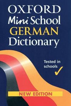 Paperback Oxford Mini School German Dictionary Book