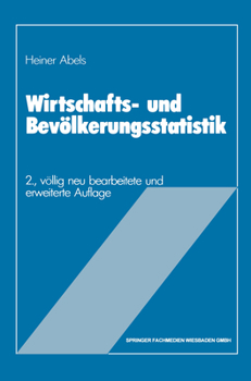 Paperback Wirtschafts- und Bevölkerungsstatistik [German] Book
